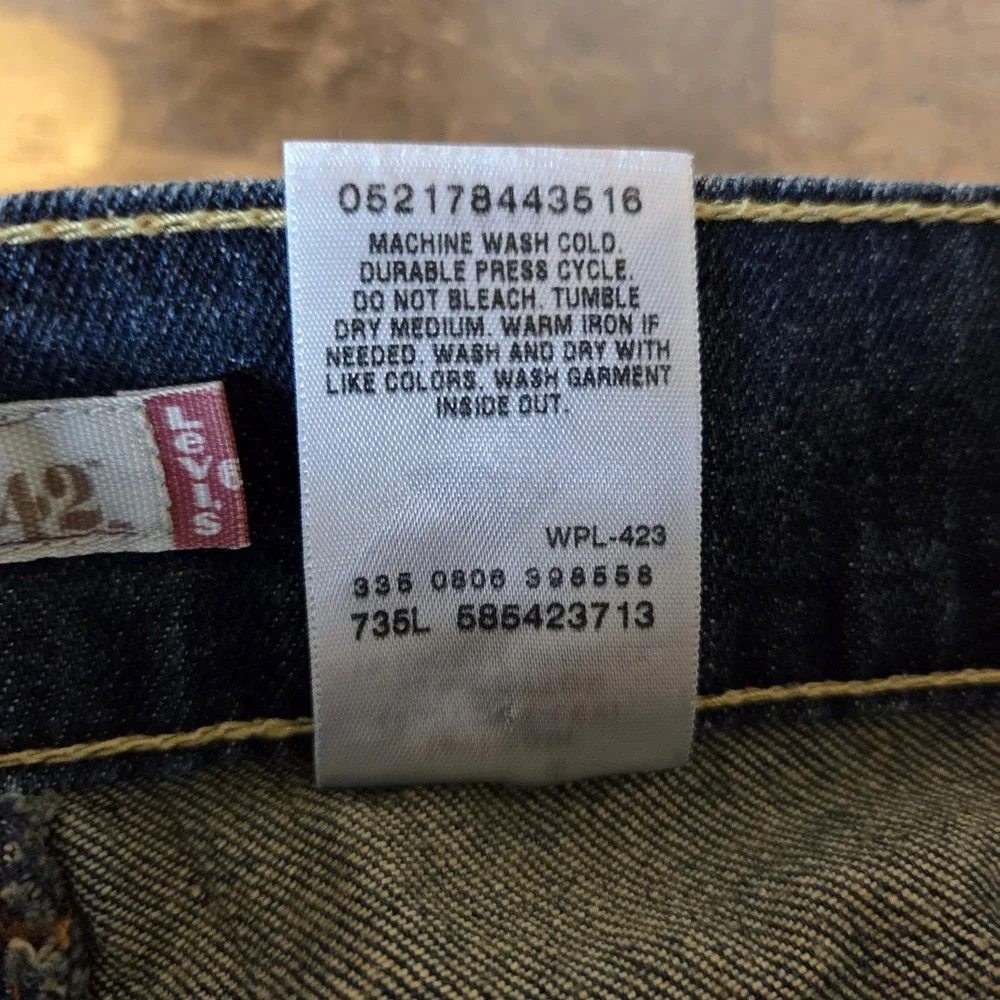Levi's sz 16M women's Low Flare 542 jeans flap pocket stretch Y2K
